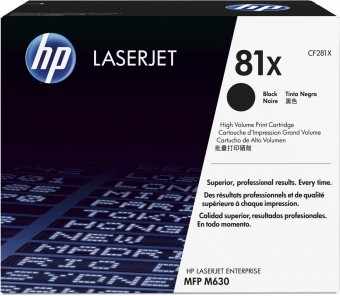 HP CF281X/JC toner original, Black, 30.000 pagini (HP81J), PROMO
