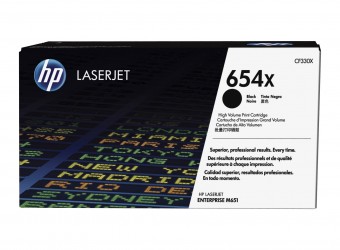 HP CF330X toner original, Black, 20.500 pagini (HP654X)