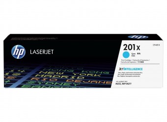 HP CF401X toner original, Cyan, 2.300 pagini (HP201X)