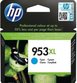 HP F6U16AE cartus cerneala Cyan (953XL), 1.600 pagini