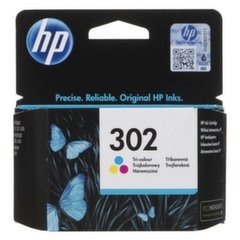 HP F6U65AE cartus cerneala Tricolor (302), 165 pagini