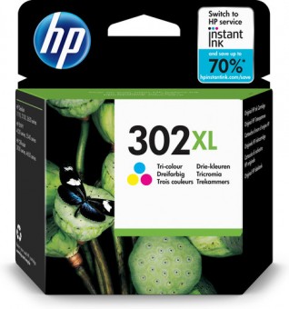 HP F6U67AE cartus  cerneala Color (302XL), 330 pagini