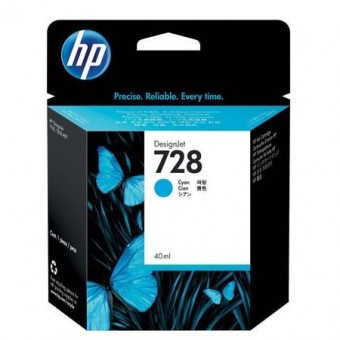 HP F9J63A cartus cerneala Cyan (728), 40 ml