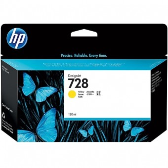 HP F9J65A cartus cerneala Yellow (728), 130 ml