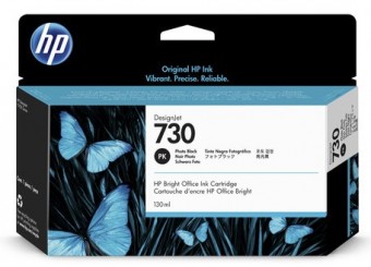 HP P2V67A cartus cerneala Photo Black, 130 ml (HP 730)