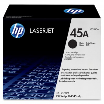 HP Q5945A toner original, Black, 18.000 pagini, (HP45A)