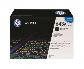 HP Q5950A toner original, Black, 11.000 pagini, (HP643A)