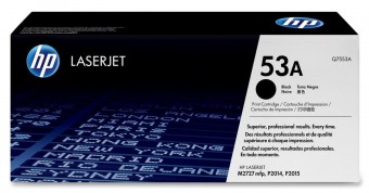 HP Q7553A toner original, Black, 3.000 pagini, (HP53A)