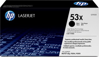 HP Q7553X toner original, Black, 7.000 pagini, (HP53X) STOC