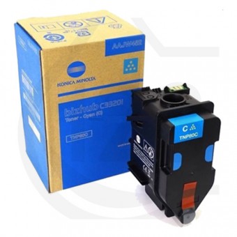 Konica-Minolta TNP80C / AAJW452 toner Cyan, 9.000 pagini