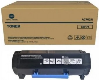 Konica-Minolta TNP75 / ACF0051 toner original black, 20.000 pagini
