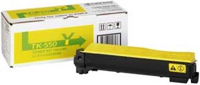 Kyocera TK-550Y toner original Yellow, 6.000 pagini