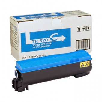 Kyocera TK-570C toner original Cyan, 12.000 pagini