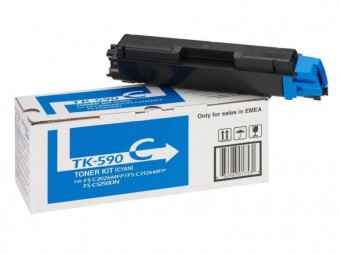 Kyocera TK-590C toner original Cyan, 5.000 pagini