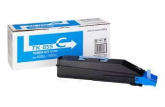 Kyocera TK-855C Toner Cyan, 18.000 pagini