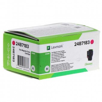 Lexmark 24B7183 Toner Magenta, 5.000 pagini