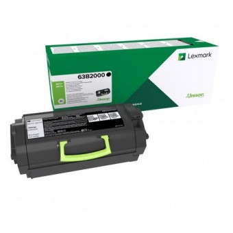 Lexmark 63B2000 Standard Return Toner Original, 11.000 pagini