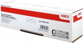 OKI 45807106 toner original negru, 7000 pagini