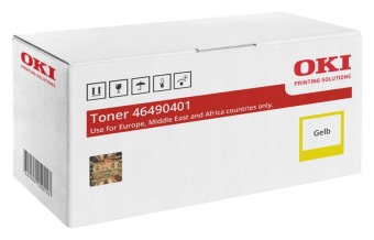 OKI 46490401 toner original Yellow, 1500 pagini