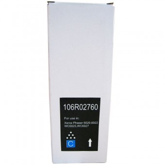  Cartus toner RETECH 106R02760 compatibil cu Xerox 6020 cyan