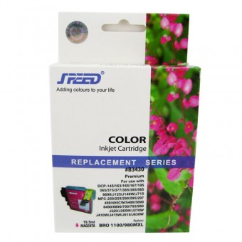  Cartus cerneala compatibil cu Brother LC1100XL magenta