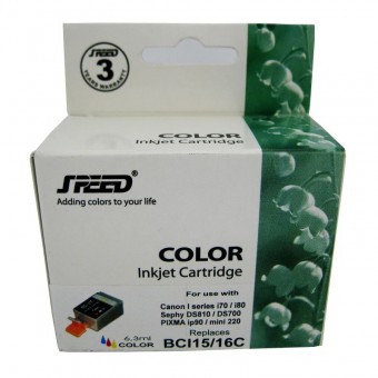  Cartus cerneala compatibil cu Canon BCI15, BCI16 color