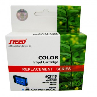  Cartus cerneala compatibil cu Canon PGI-1500XL cyan