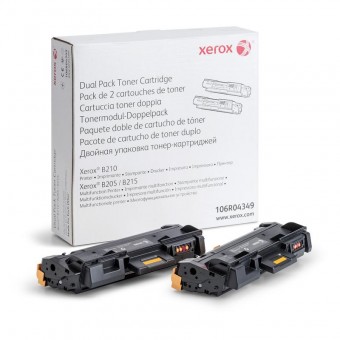 Xerox 106R04349 Pachet 2 tonere Black, 2 x 3.000 pagini
