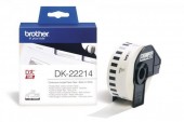 Brother DK22214 banda continua hartie 12MM BLACK ON WHITE