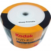  DVD-R Kodak full printabil Lucios, 4.7GB, 16x, 50 buc
