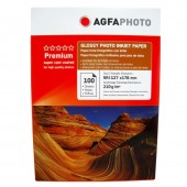 Hartie foto Agfa Glossy 5R, 210 g/mp