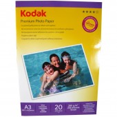  Hartie foto Kodak Premium Glossy A3, 200 g/mp