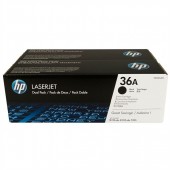 HP CB436AD, DualPack, 2x toner original, Black, 2x2.000 pagini, (HP36A)
