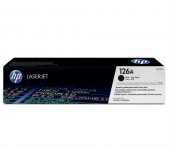 HP CE310A toner original, Black, 1200 pagini (HP126A)