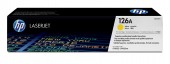 HP CE312A toner original, Yellow, 1000 pagini (HP126A)