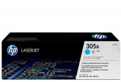 HP CE411A toner original, Cyan, 2600 pagini (HP305A)