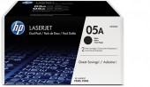 HP CE505D, Dualpack, 2x toner original Black, 2x 2.300 pagini, (HP05A)