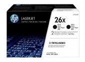 HP CF226XD pachet 2 tonere originale, Black, 2 x 9.000 pagini, (HP26X)