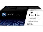 HP CF283XD 2 x toner original Black (83X), 2 x 2.200 pagini